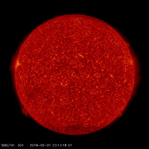 Image of Sun's transition region