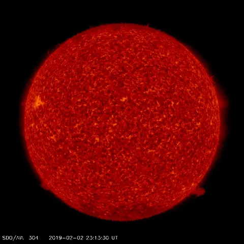 Image of Sun's transition region