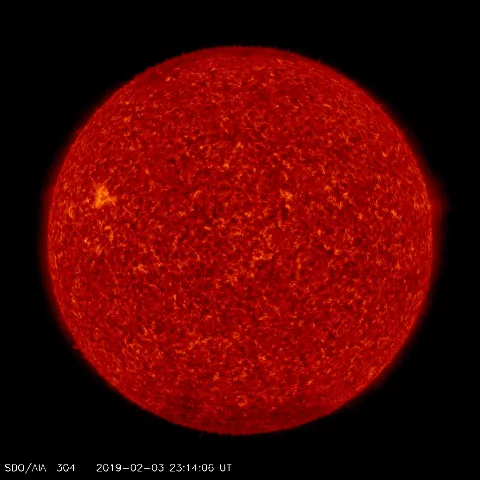 Image of Sun's transition region