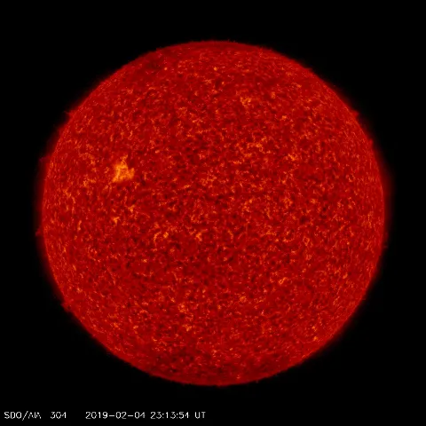 Image of Sun's transition region