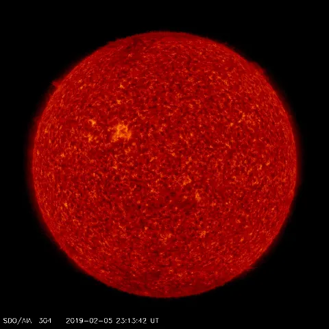 Image of Sun's transition region