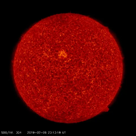 Image of Sun's transition region