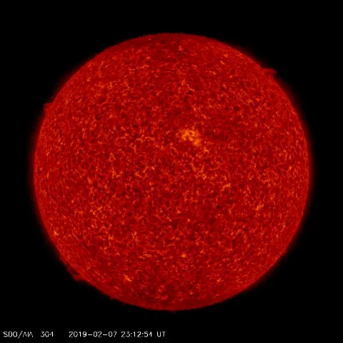 Image of Sun's transition region