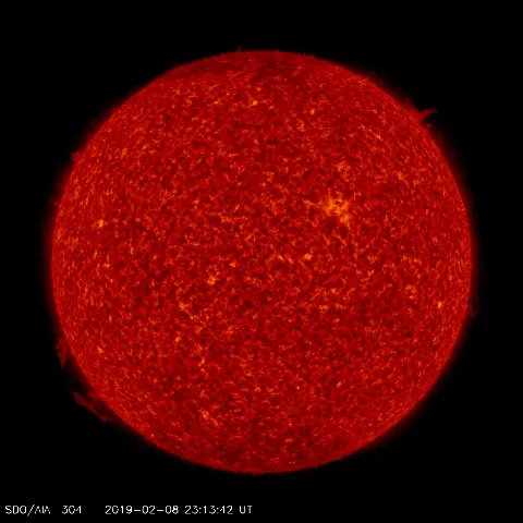 Image of Sun's transition region