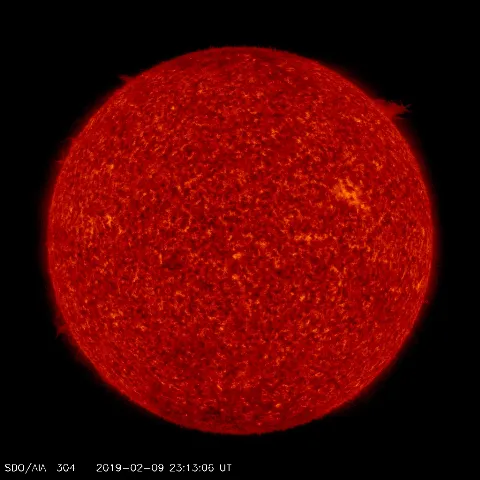 Image of Sun's transition region