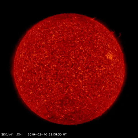 Image of Sun's transition region