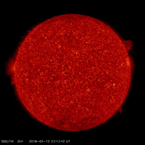 Image of Sun's transition region