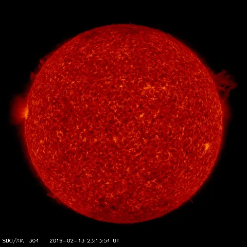 Image of Sun's transition region