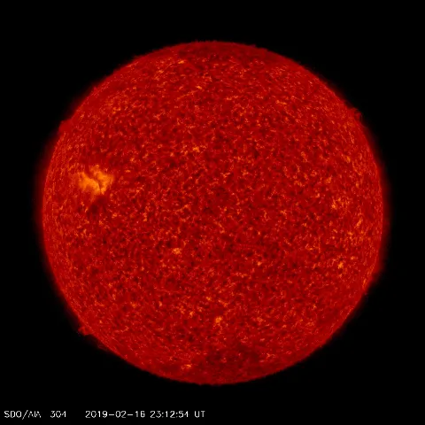 Image of Sun's transition region