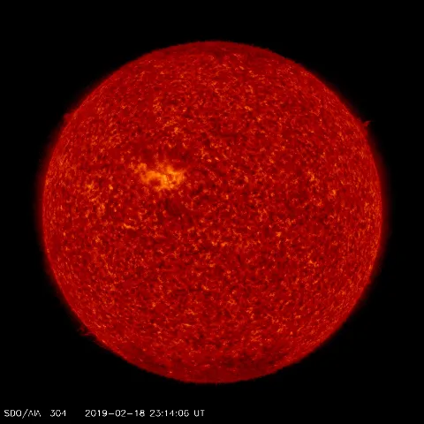 Image of Sun's transition region