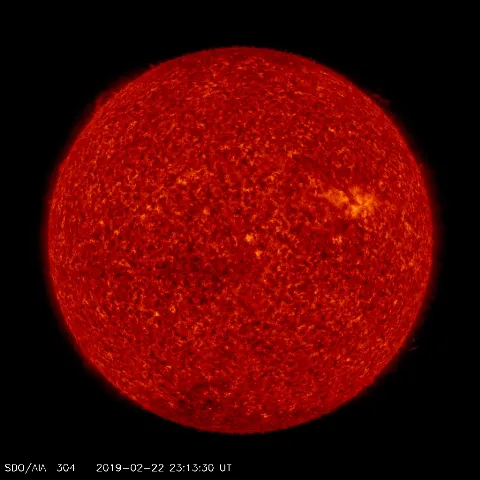 Image of Sun's transition region