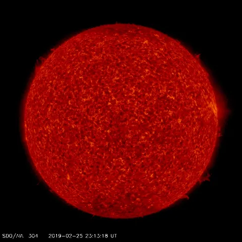 Image of Sun's transition region