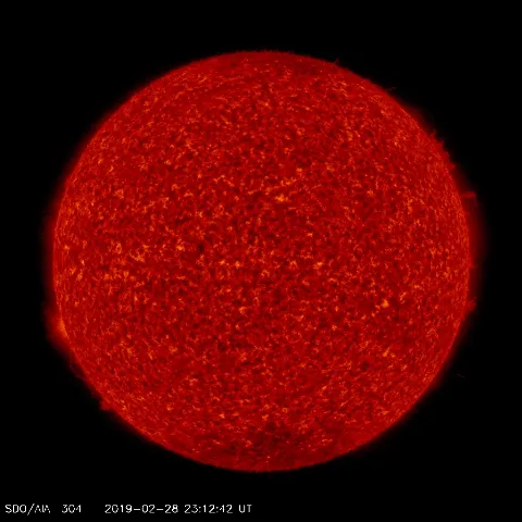 Image of Sun's transition region