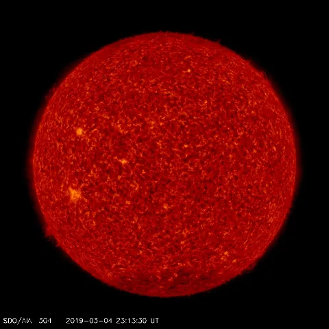 Image of Sun's transition region