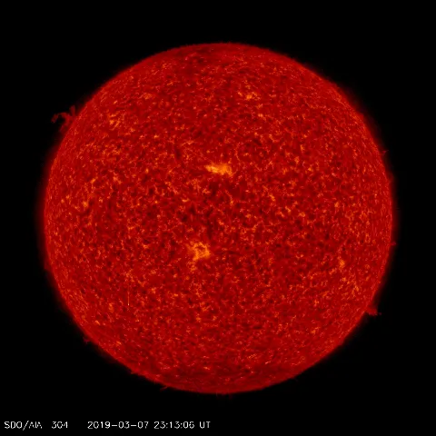 Image of Sun's transition region