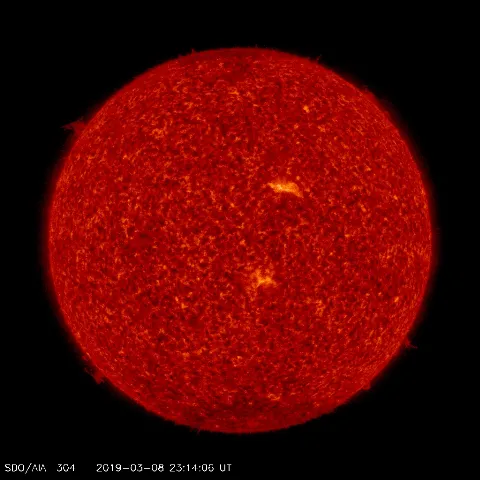 Image of Sun's transition region