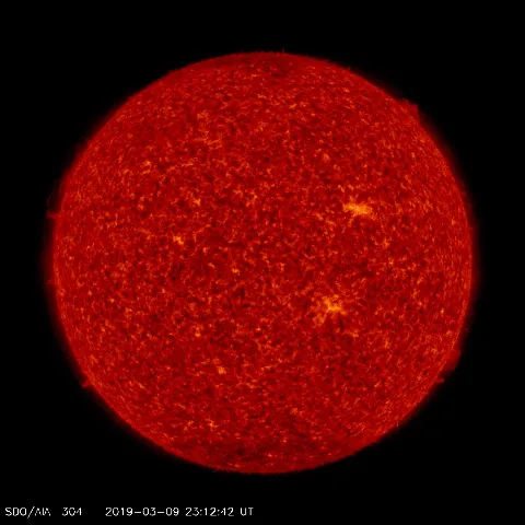 Image of Sun's transition region