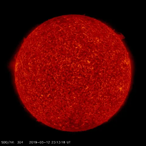 Image of Sun's transition region