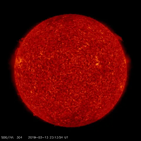 Image of Sun's transition region