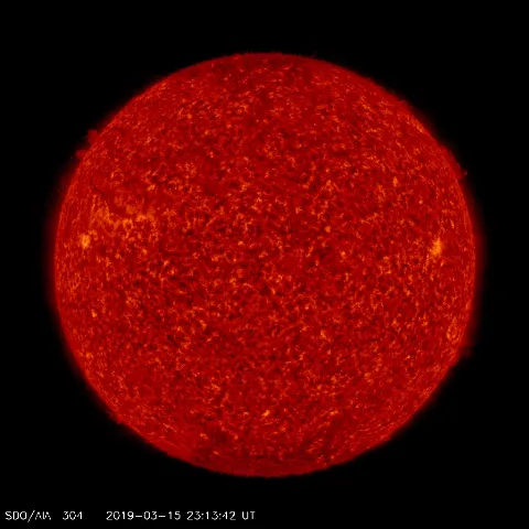 Image of Sun's transition region