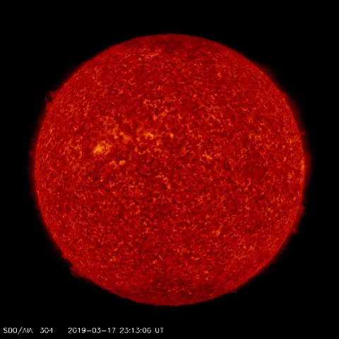 Image of Sun's transition region