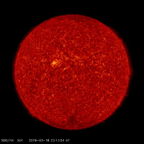 Image of Sun's transition region