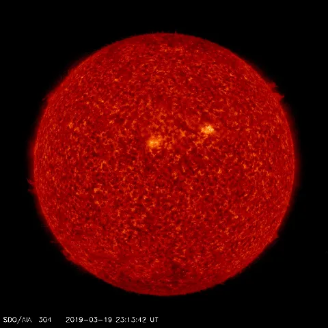 Image of Sun's transition region