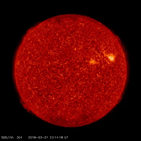 Image of Sun's transition region