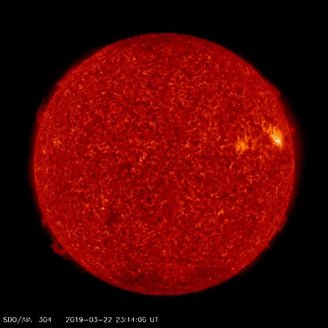 Image of Sun's transition region