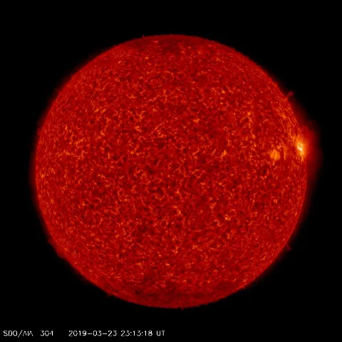 Image of Sun's transition region