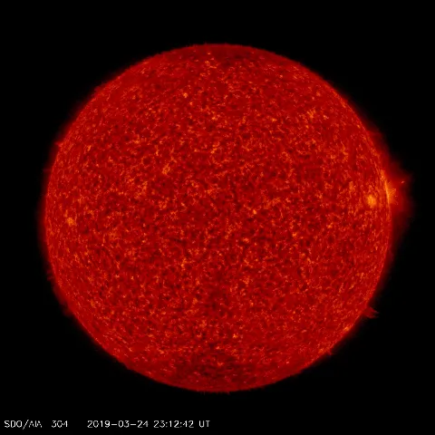 Image of Sun's transition region