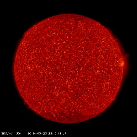 Image of Sun's transition region