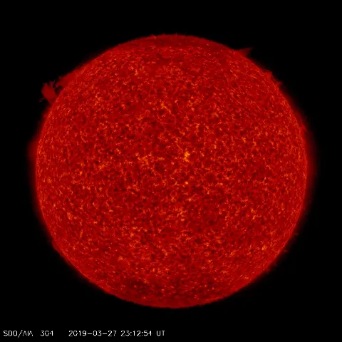 Image of Sun's transition region