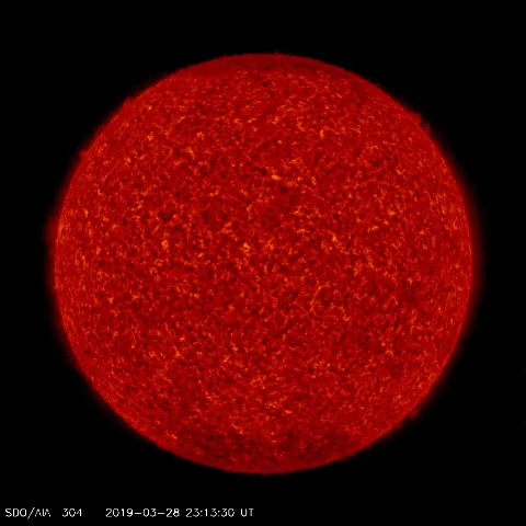 Image of Sun's transition region