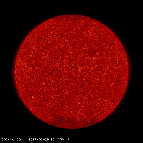 Image of Sun's transition region