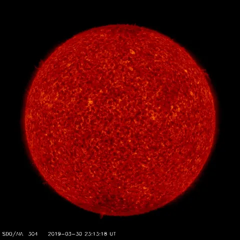 Image of Sun's transition region