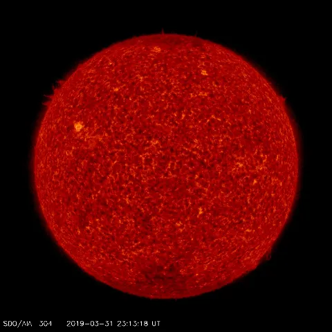 Image of Sun's transition region