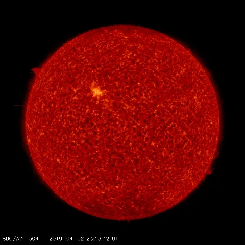 Image of Sun's transition region