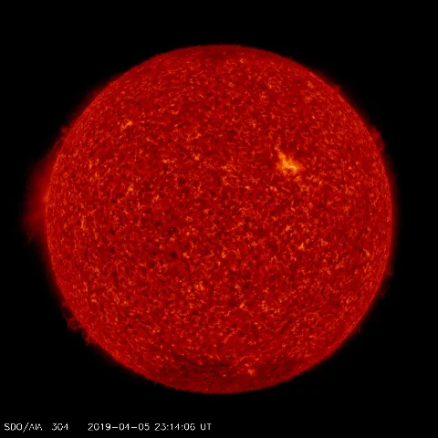 Image of Sun's transition region