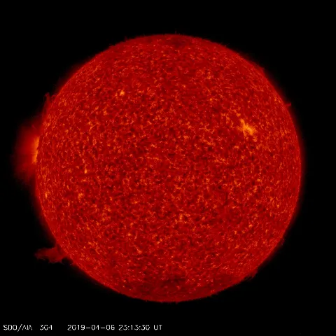 Image of Sun's transition region