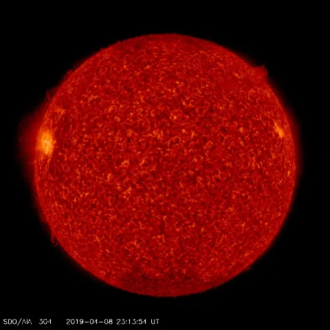 Image of Sun's transition region