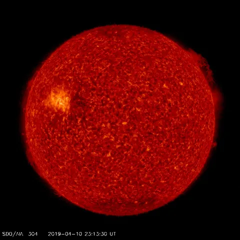 Image of Sun's transition region