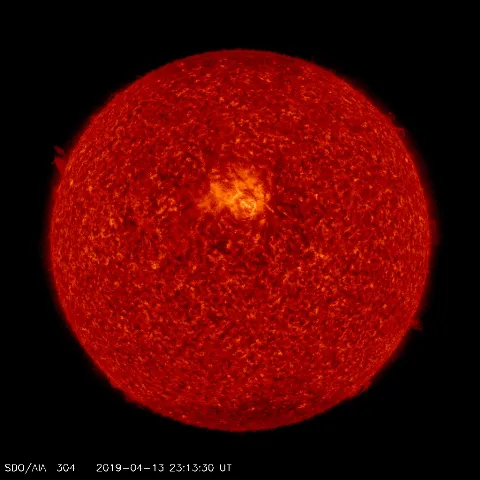 Image of Sun's transition region