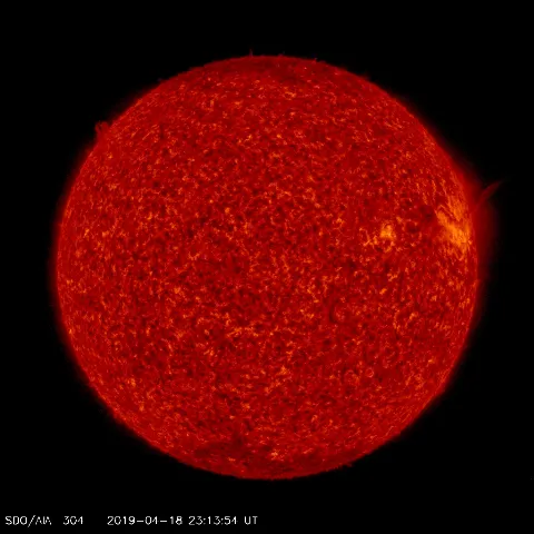 Image of Sun's transition region