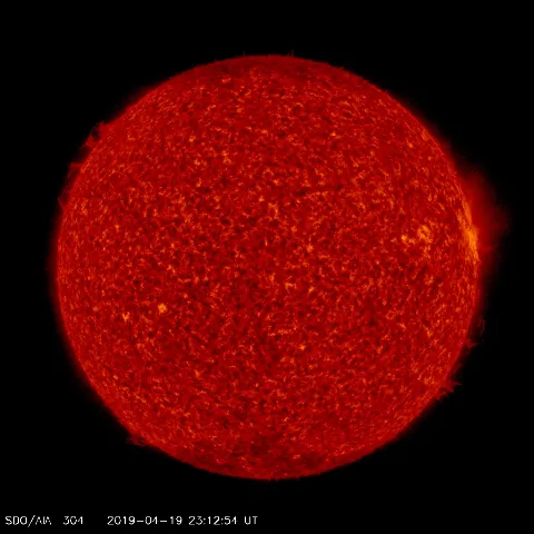 Image of Sun's transition region