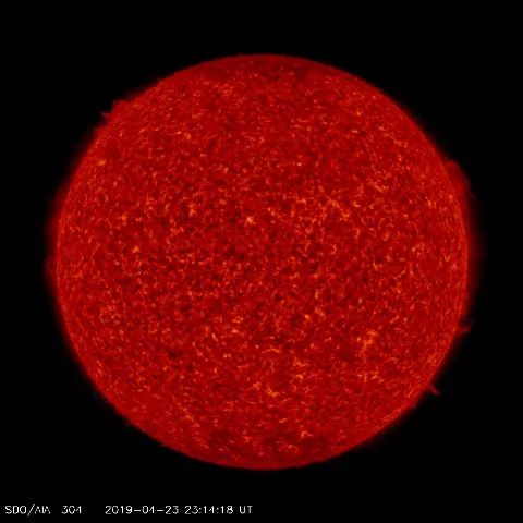 Image of Sun's transition region