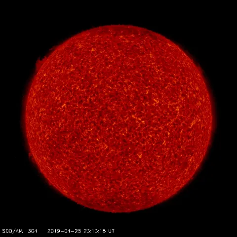 Image of Sun's transition region