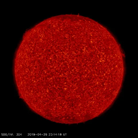 Image of Sun's transition region