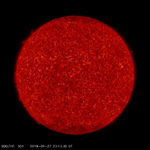 Image of Sun's transition region