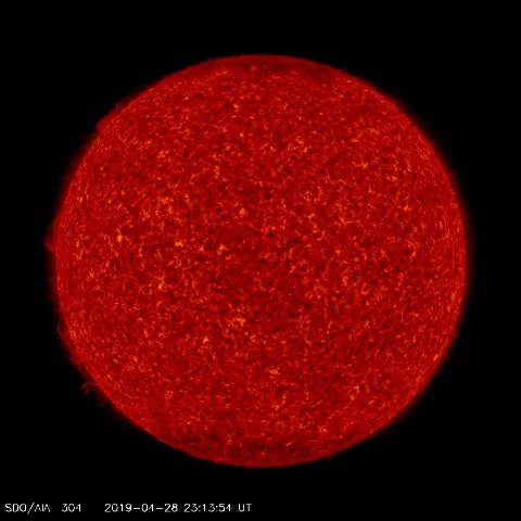 Image of Sun's transition region